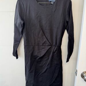 French Connection Black Long Sleeve Dress